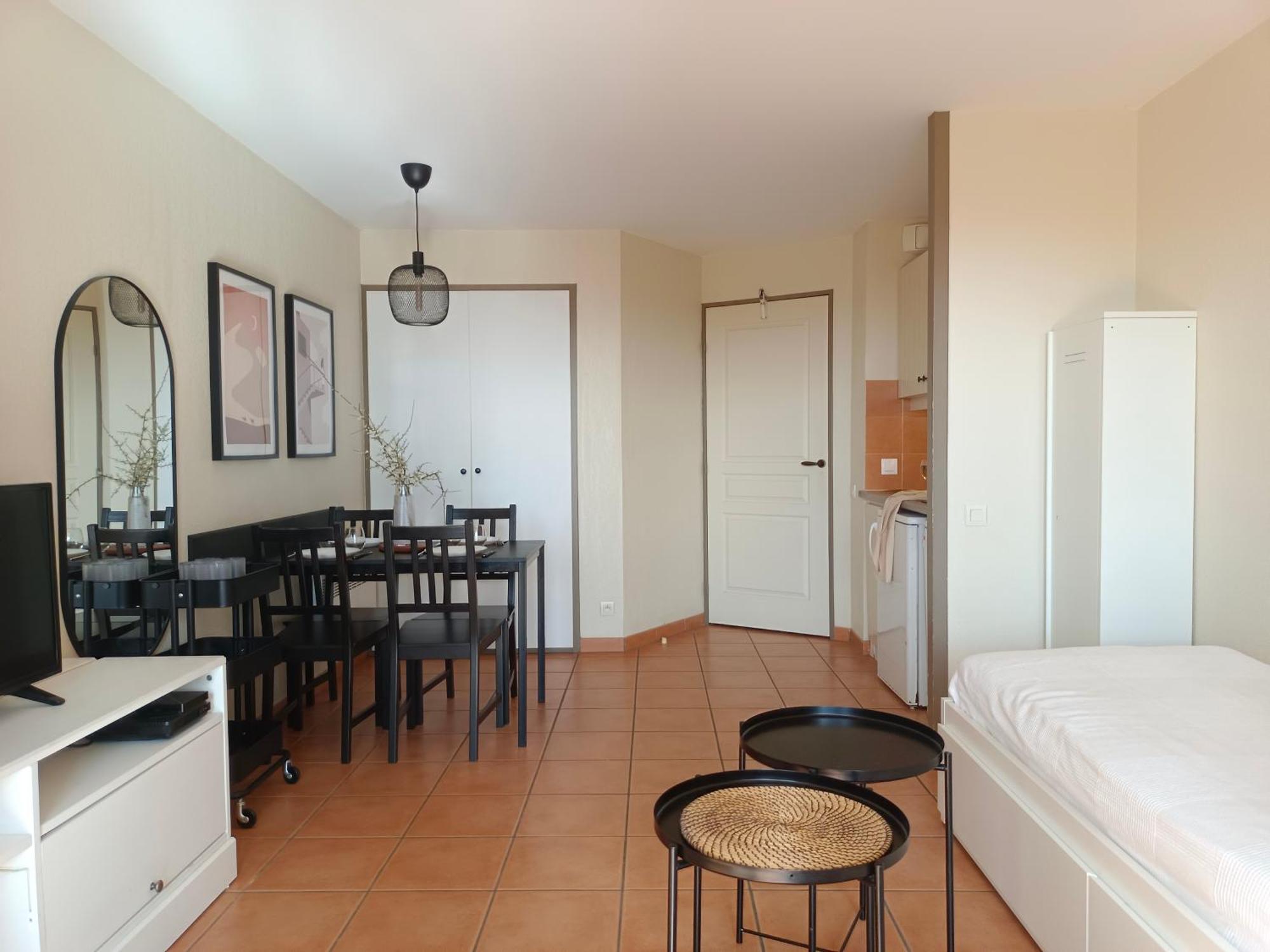Apartament T1 Bis Avec Piscine Vue Golf Et Montagnes Arcangues Zewnętrze zdjęcie